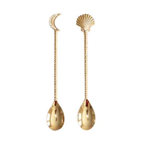 BRASS CUTLURY (POLISH) SET OF 2